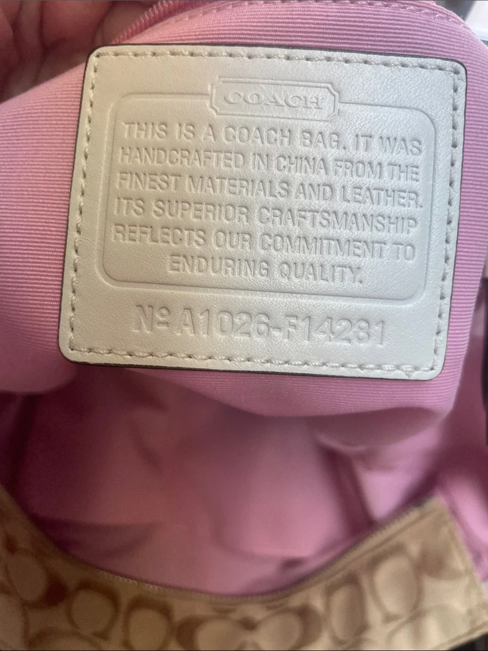 Coach ‘Gallery’ E/W Pleated Shoulder Tote - Picture 14 of 14